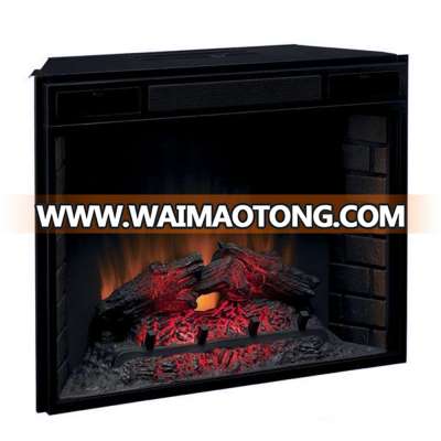 Decor Stove Indoor Metal Insert 2 Sided Electric Fireplace