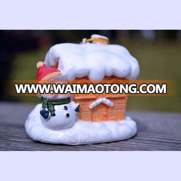 Christmas Ornament, Christmas House, Polyresin Village House